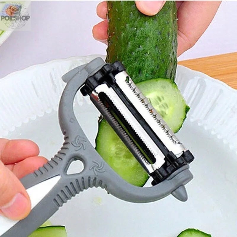 Multi-functional vegetable peeler