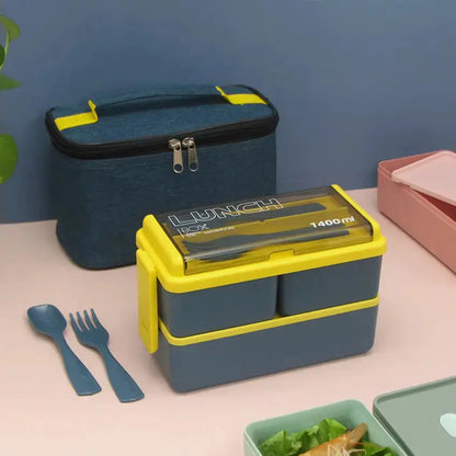 Children's Lunch Container with Double Layer