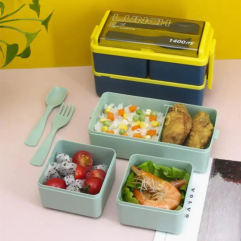 Kids Lunch Box with Separate Compartments