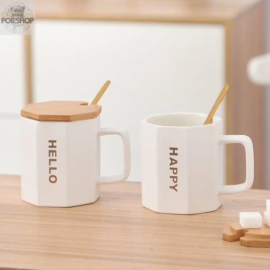 Letter Mug With Lid Mug Ins Style