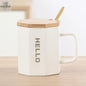 Chic Letter Mug Ins Style