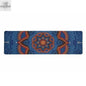 Soft and durable yoga mat in suede