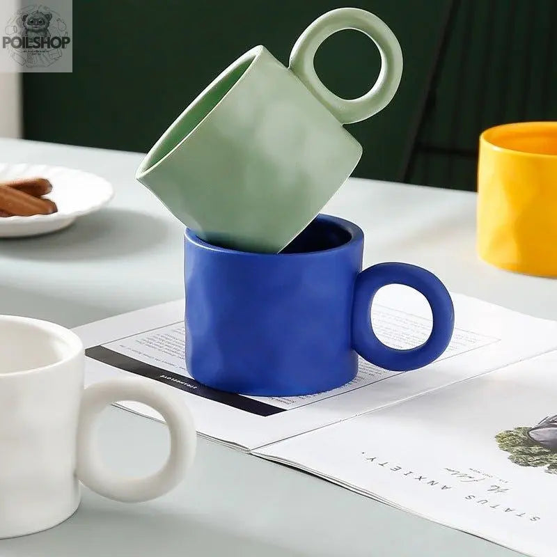 Ceramic Mug with Simple Nordic Design