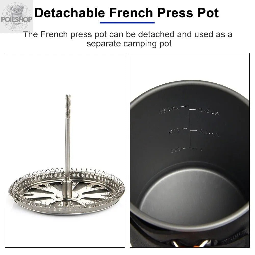 Camping cooking equipment