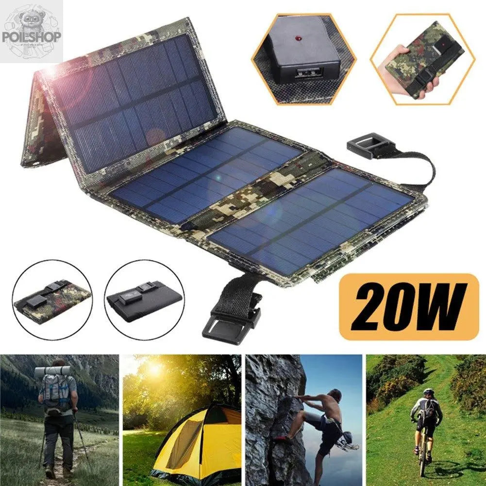 Portable Solar Charger: On-the-Go Power Solution