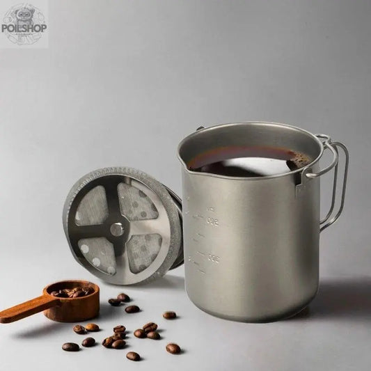 Pure Titanium French Press Coffee