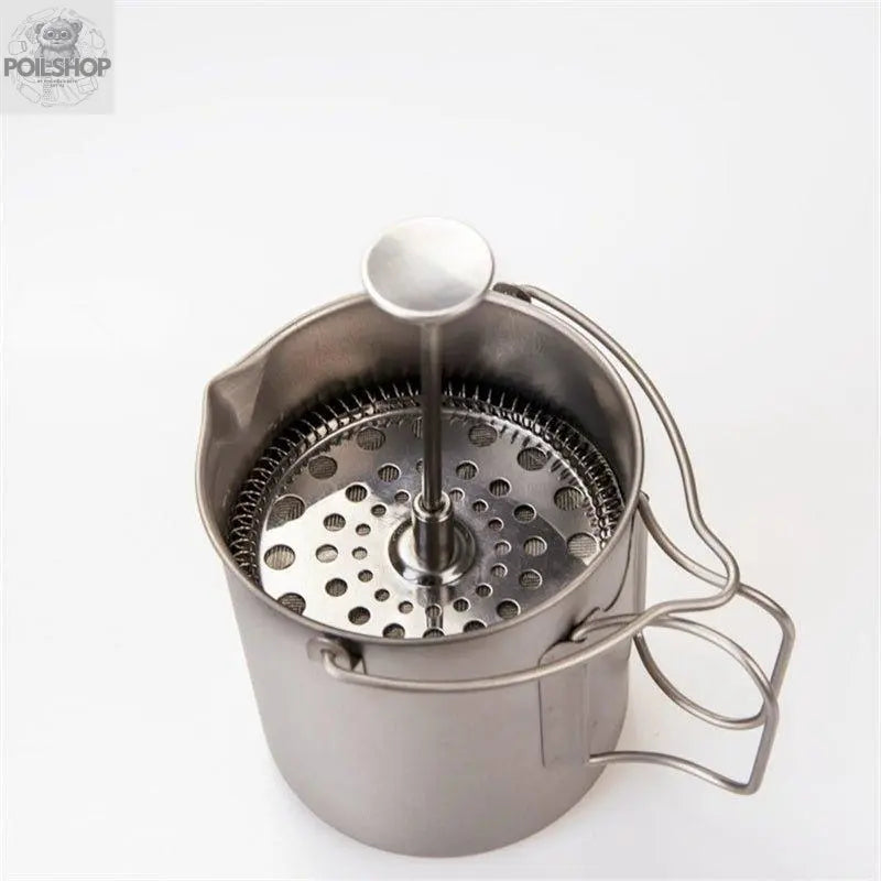 Pure Titanium Coffee Press