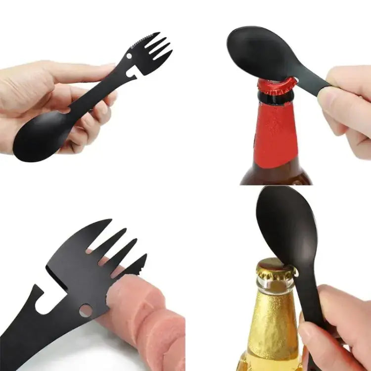 Multi-function culinary tool opener