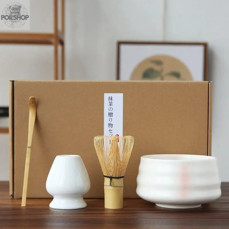 Matcha brush stand combo