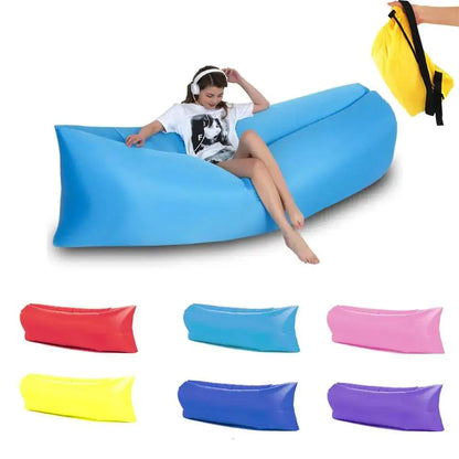 Inflatable sofa for beach lovers