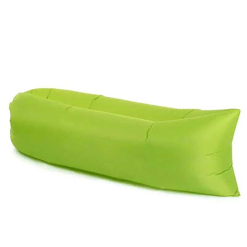 Inflatable beach furniture for outdoor lounging