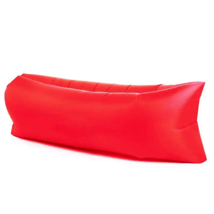 Inflatable beach seat for outdoor comfort