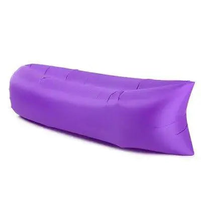 Inflatable beach lounger for ultimate comfort