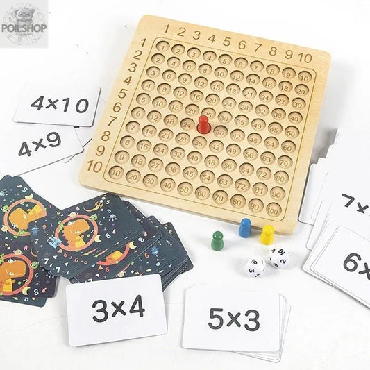 Wooden Montessori Math Board