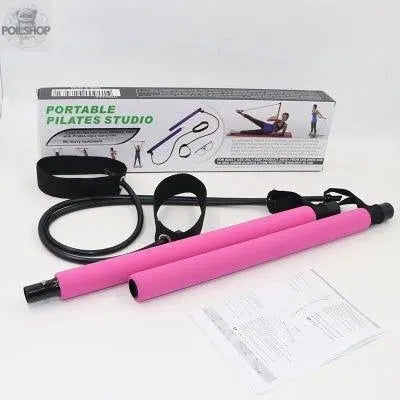 Adjustable Yoga Pilates Bar Stick for Flexibility Training